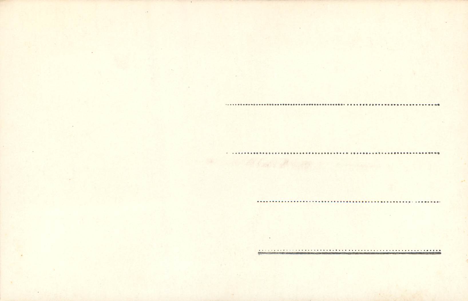 CPA Bergen  — Rückseite