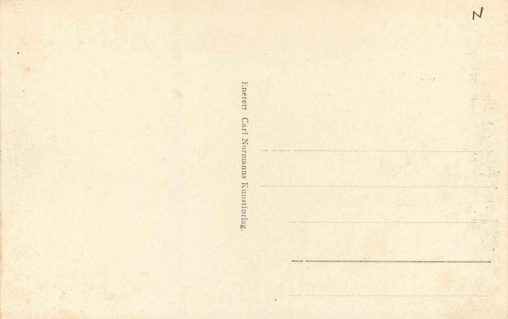 CPA Fra Voss  — Verso