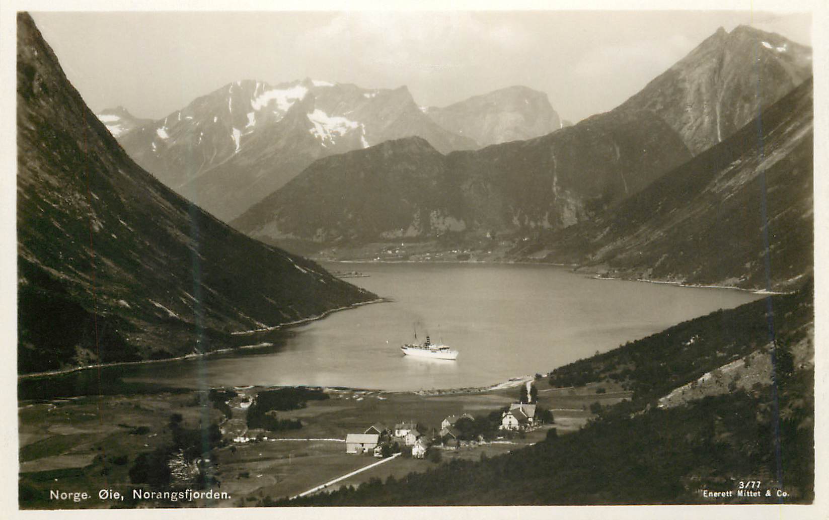 CPA Norge Oie Norangsfjorden 