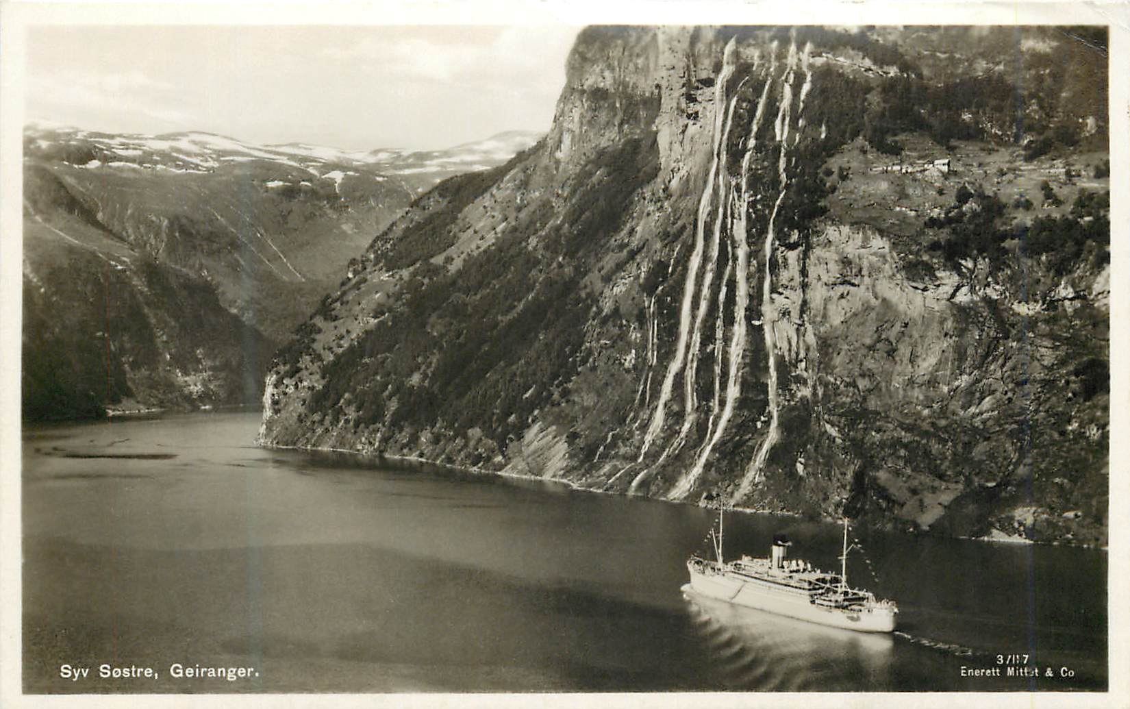 CPA Syv Sostre Geiranger Bateau