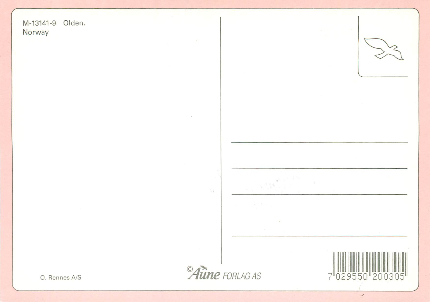 CPM Olden Norway  — Verso