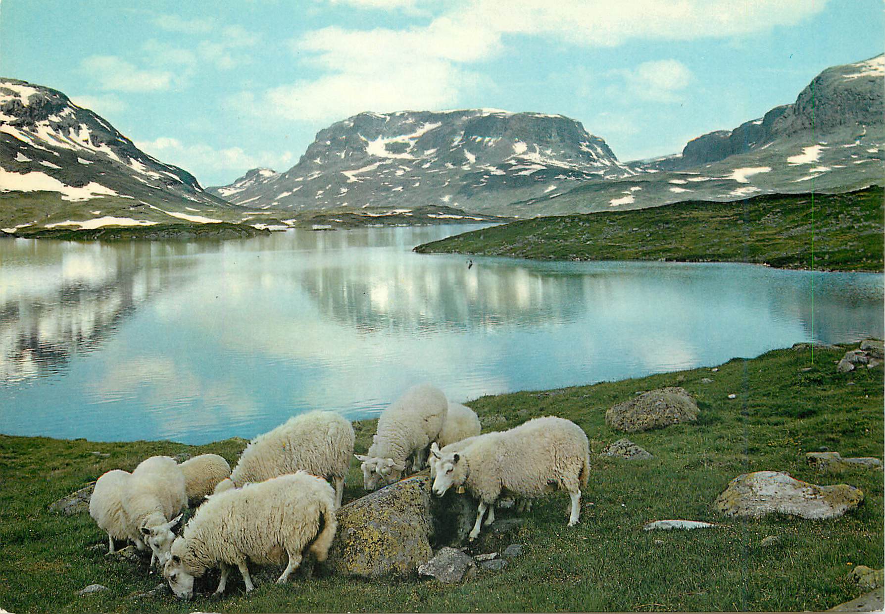 CPM Norway Haukelifjell mountain view towards Dyrskar gap by the Telemark Hardanger road 