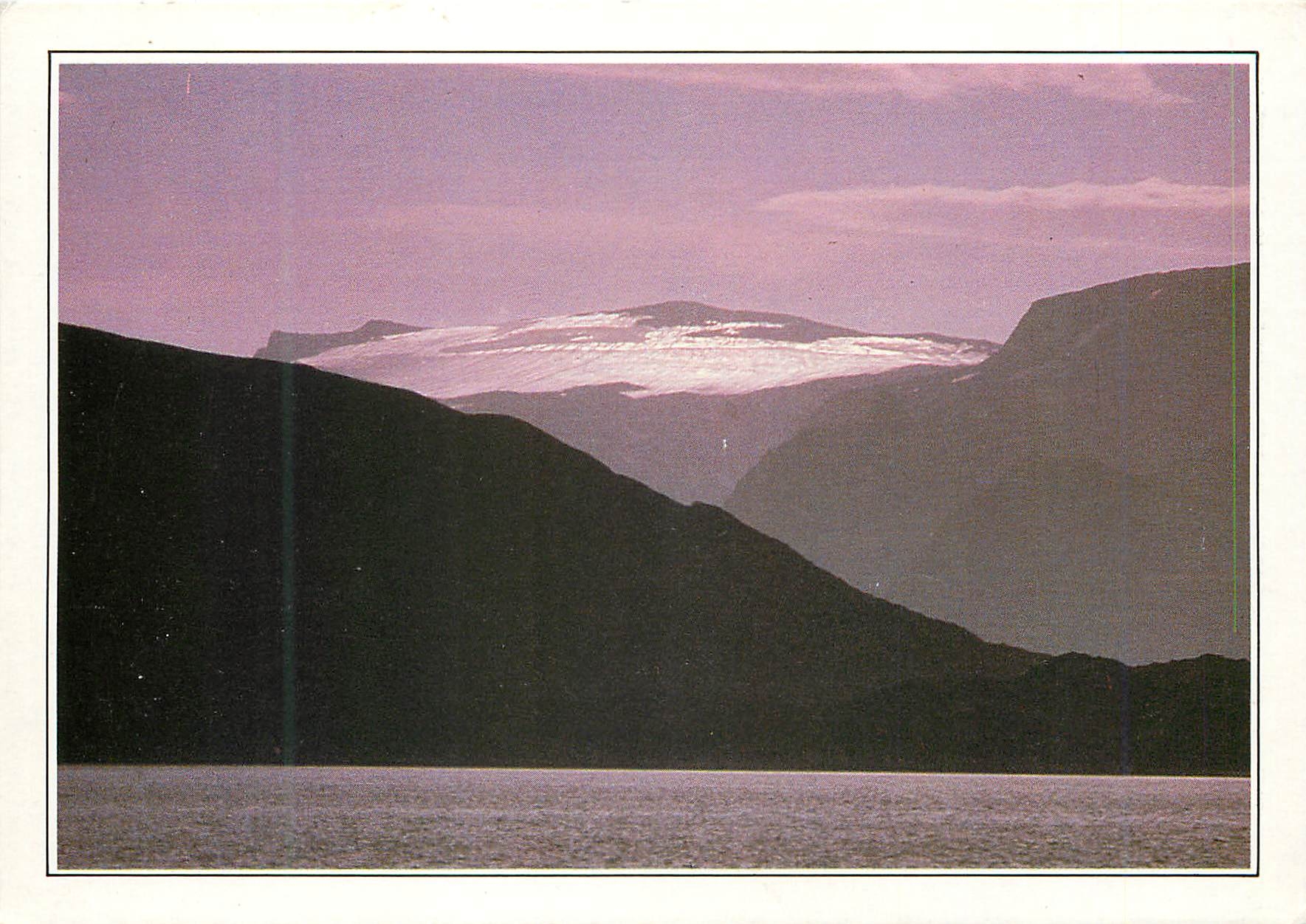 CPM Norway Glacier in polar daylight 