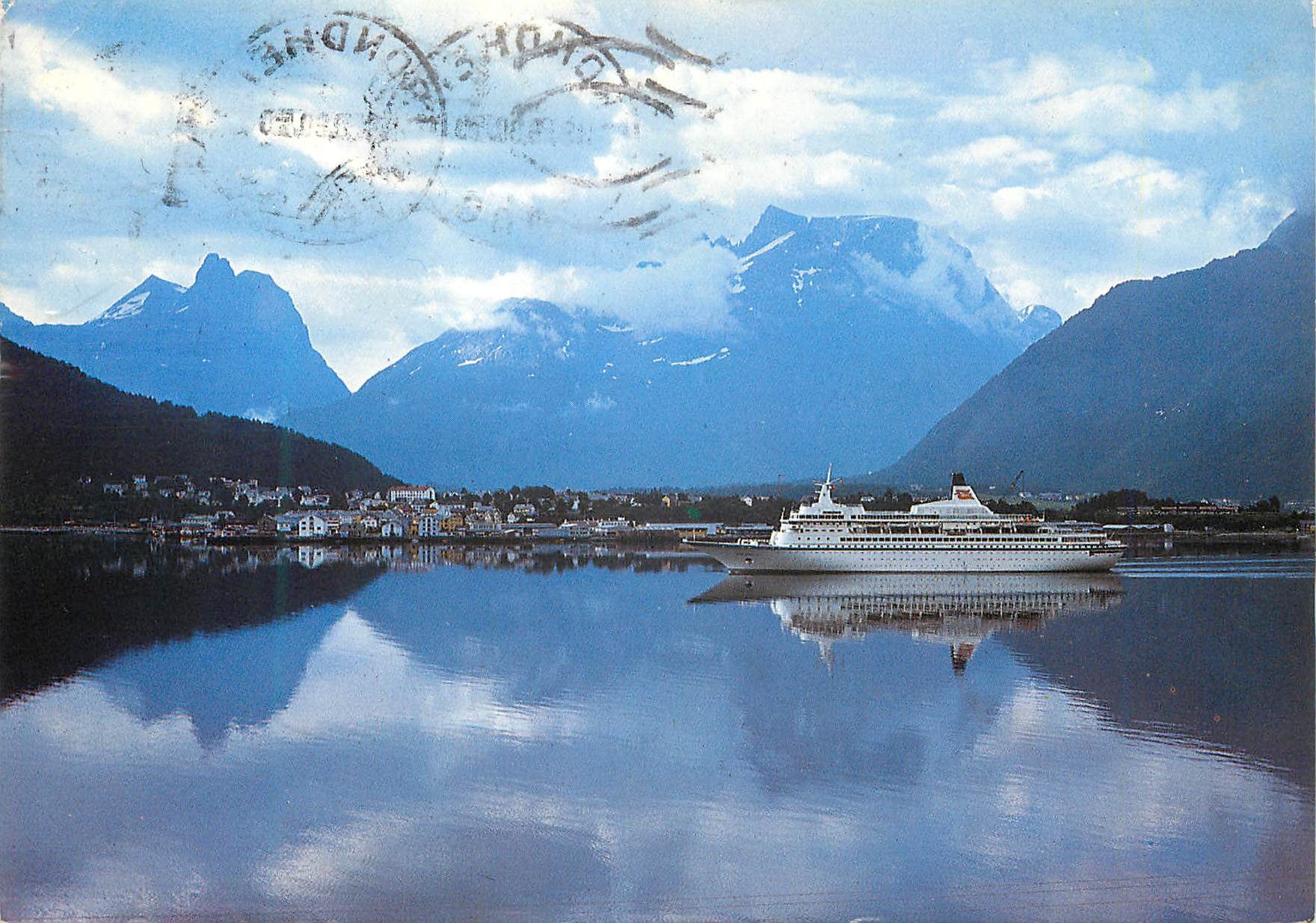 CPM Norway One of the vikings at Andalsnes Bateau