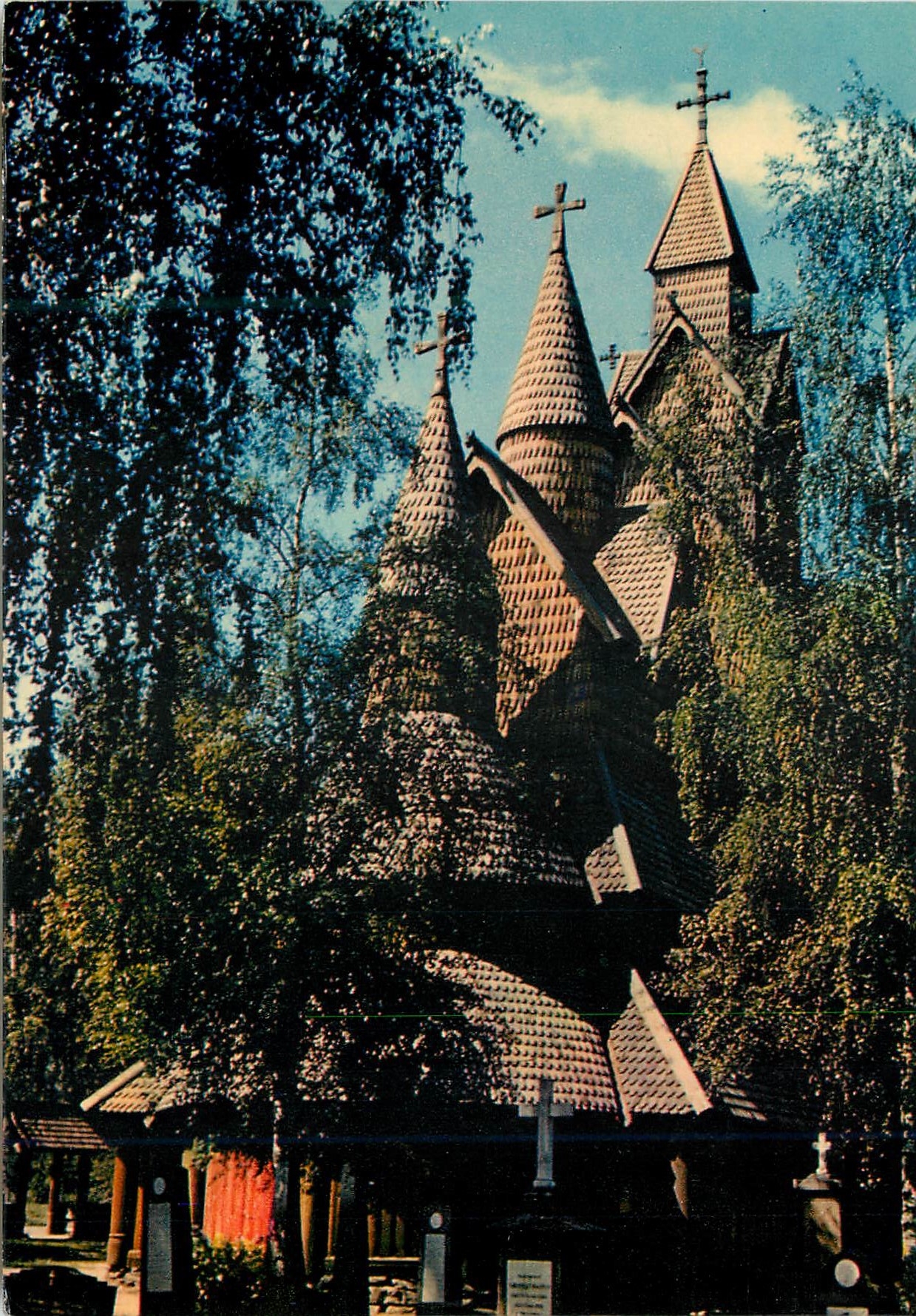 CPM Norvege Eglise de Stavkyrkje 