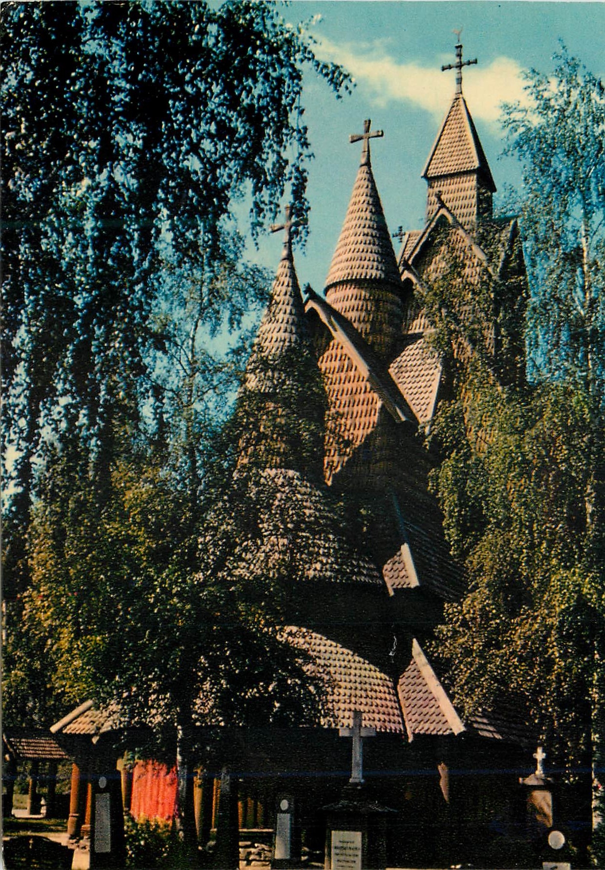 CPM Norvege Eglise de Stavkyrkje 