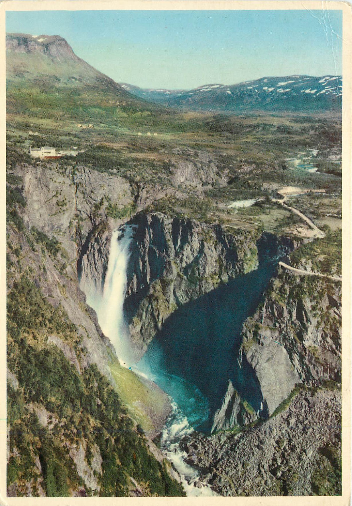 CPM Norway Fossli Mountin Hotel with the Veringsfoss Waterfall 