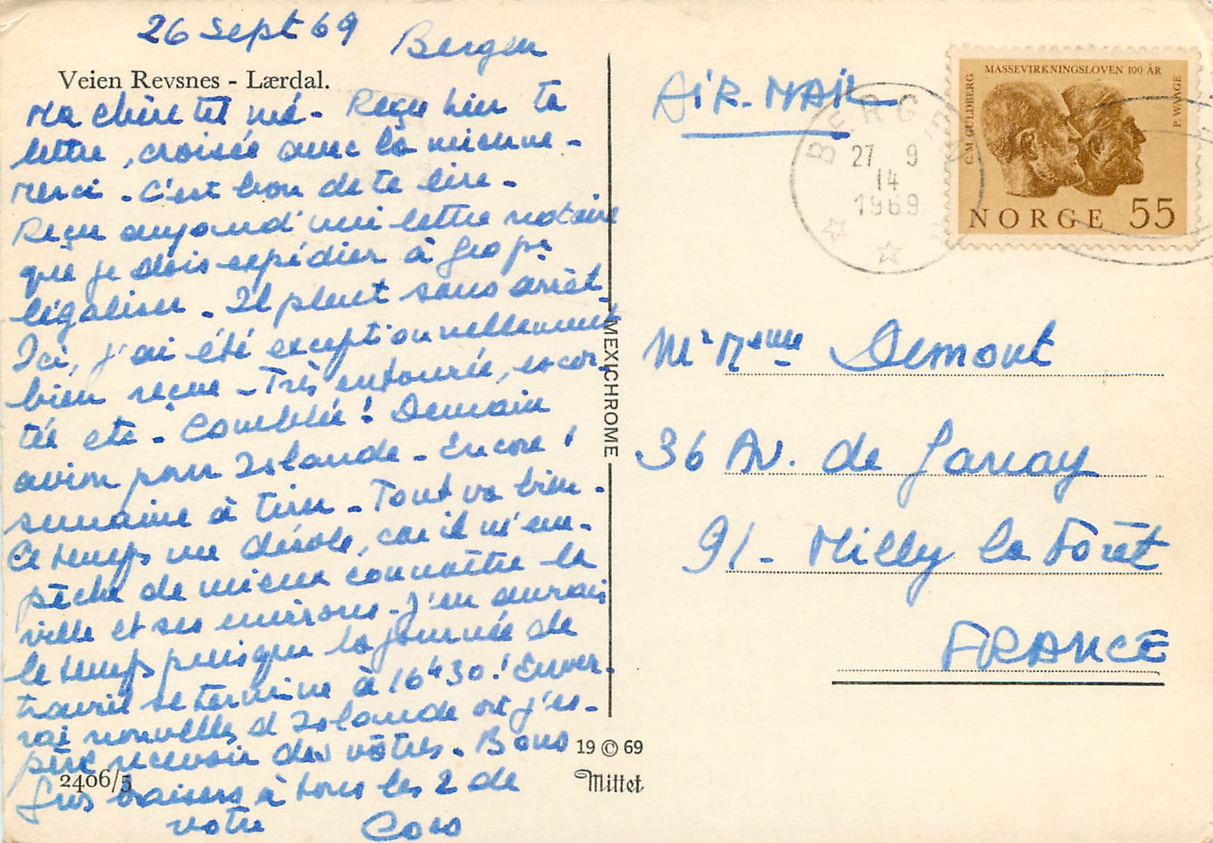 CPM Veien Revsnes Laerdal  — Verso