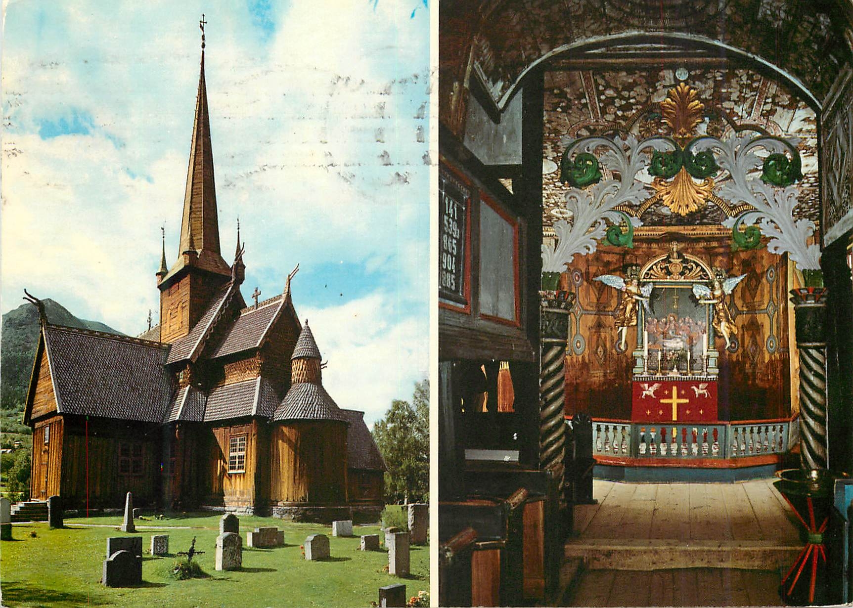 CPM Norway The old stave church at Lom 