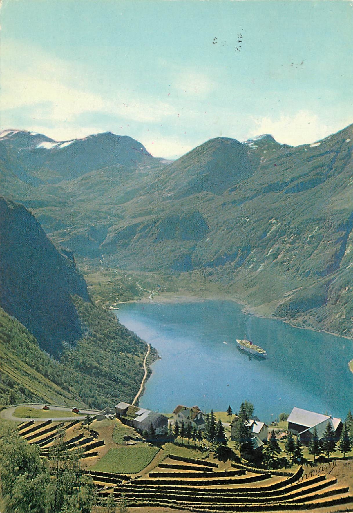 CPM Norway Geiranger View from the Eagle Road 
