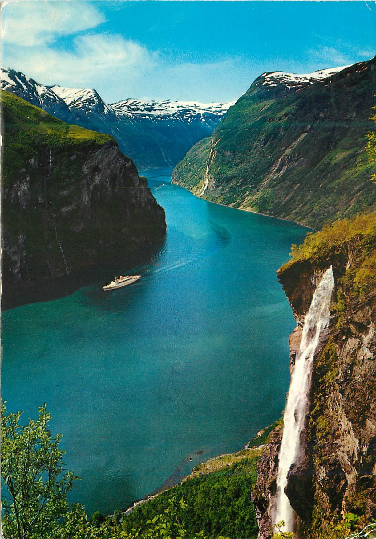 CPM Norway View of the fjord towards the seven sisters 
