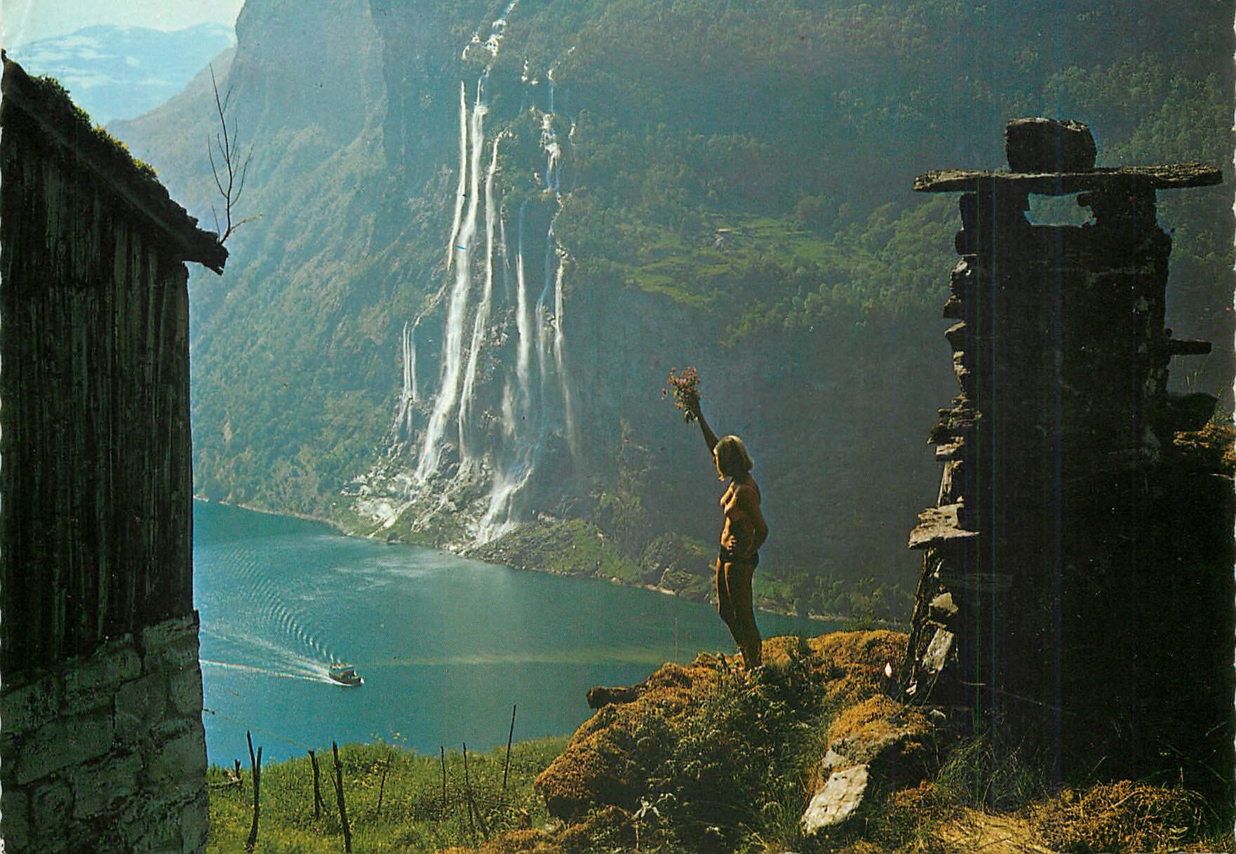 CPM Norway Skagefia farm with view to Geiranger 