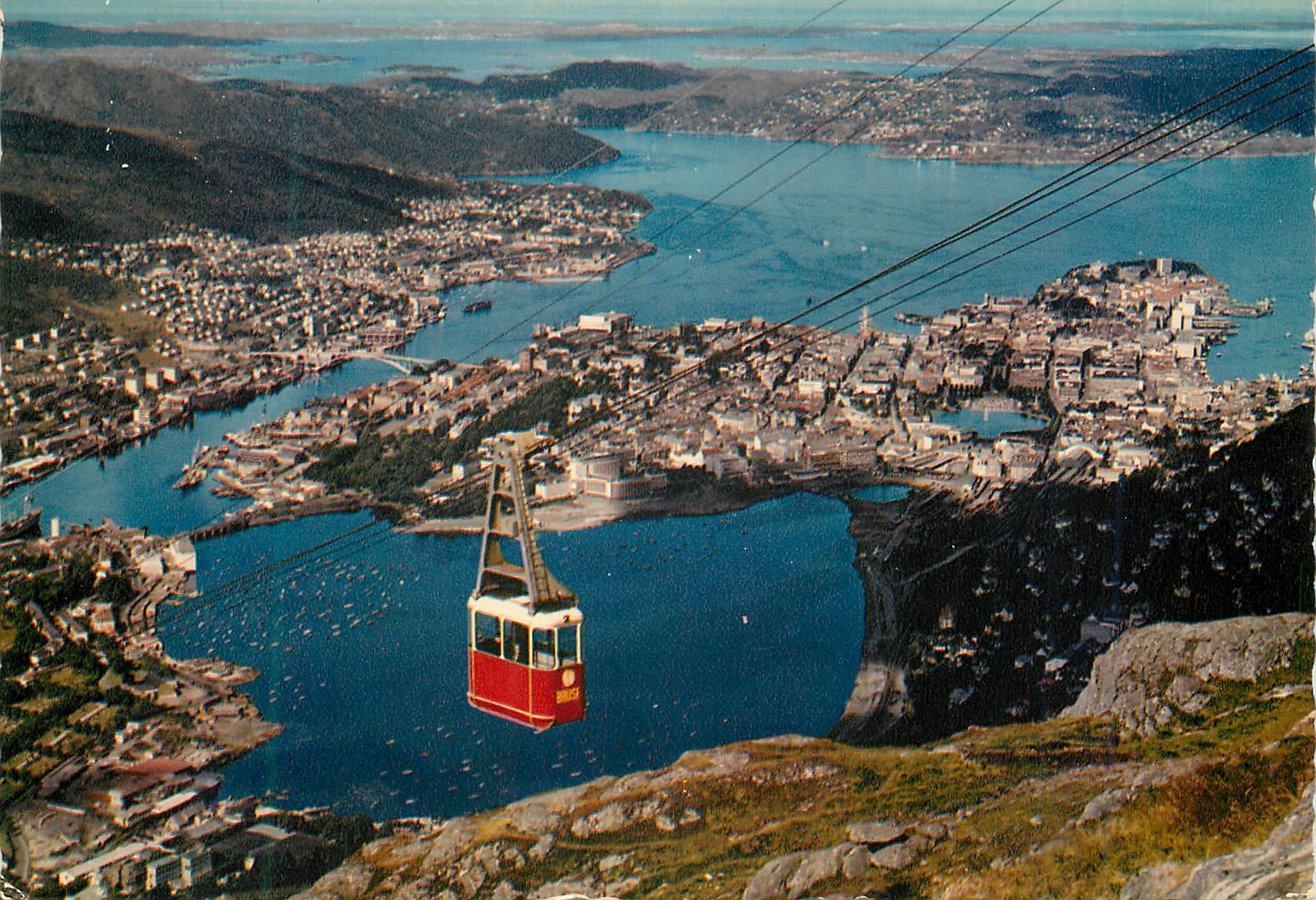 CPM Bergen Norway Ulrikken mountain lift 