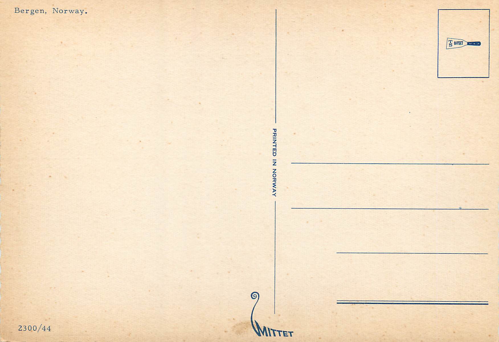 CPM Bergen Norway  — Verso