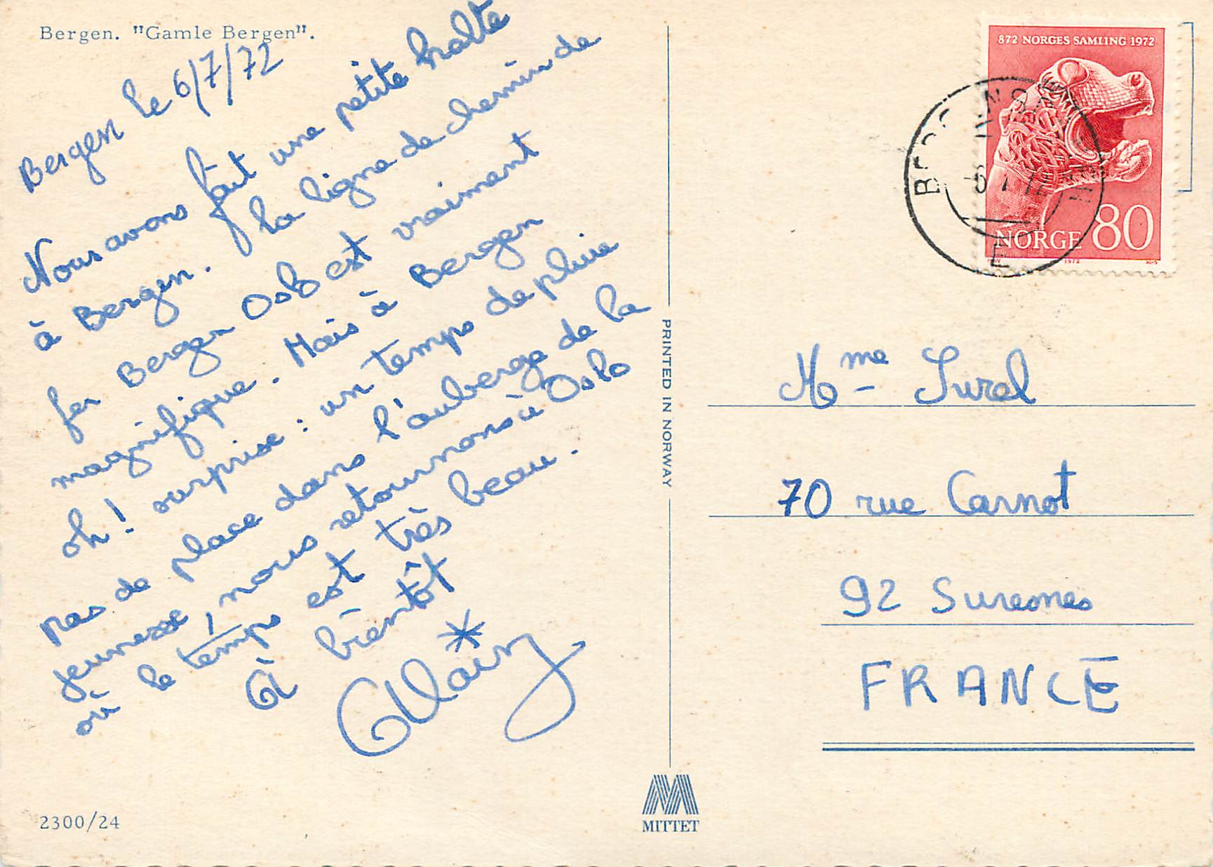 CPM Bergen  — Verso