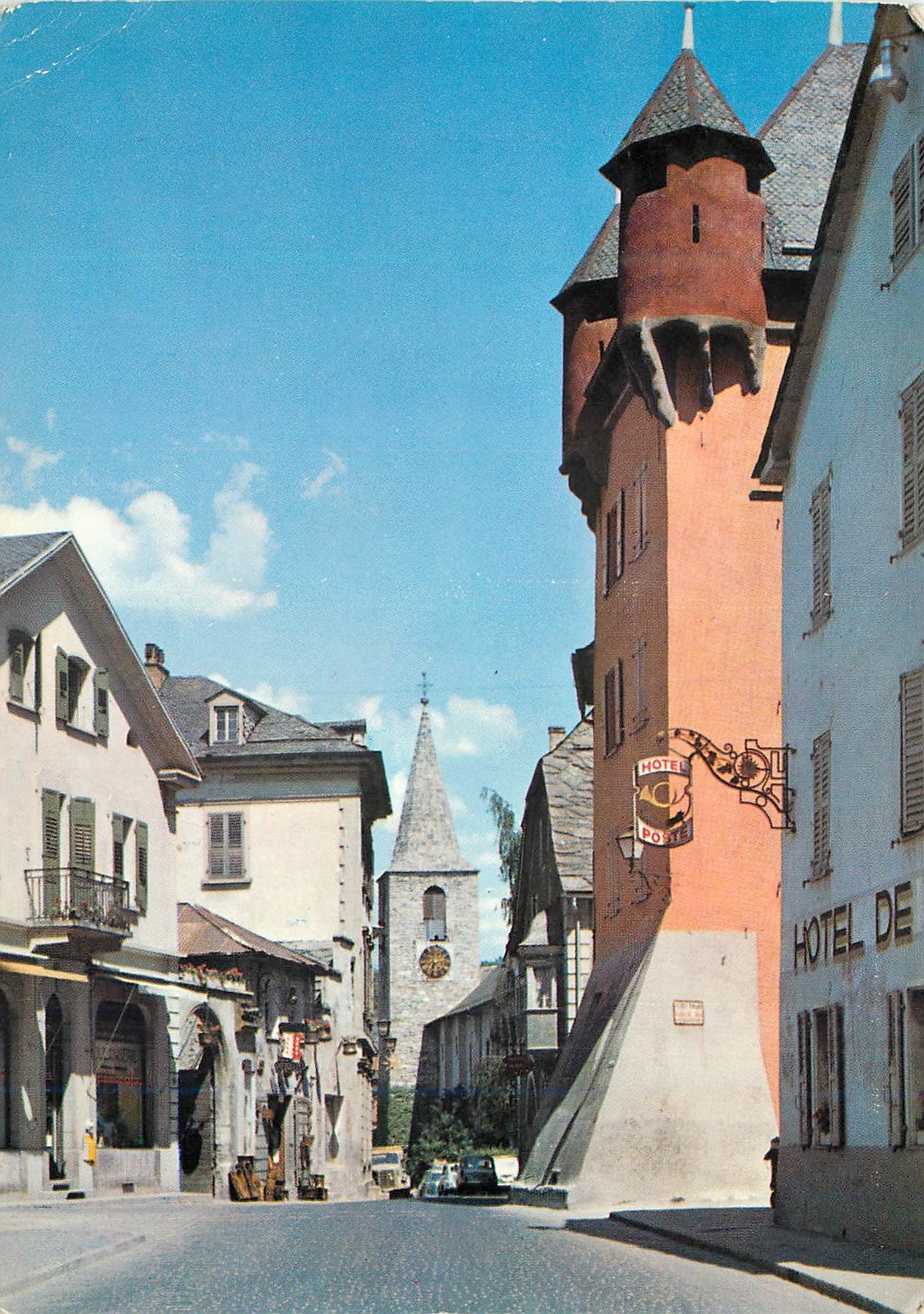 CPM Sierre l eglise et le chateau des Vidomnes 