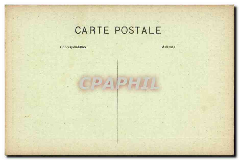 Cathedrale de Chartres CPA Creation d'adam portail nord — Verso