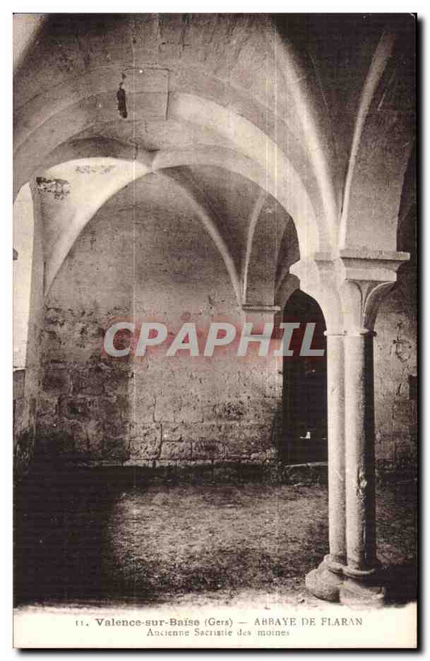 Valence-sur-Baïse (Gers) — Ancienne Sacristie des moines — Abbaye de Flaran