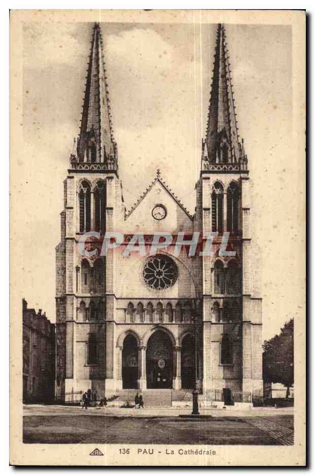 Pau CPA La cathedrale