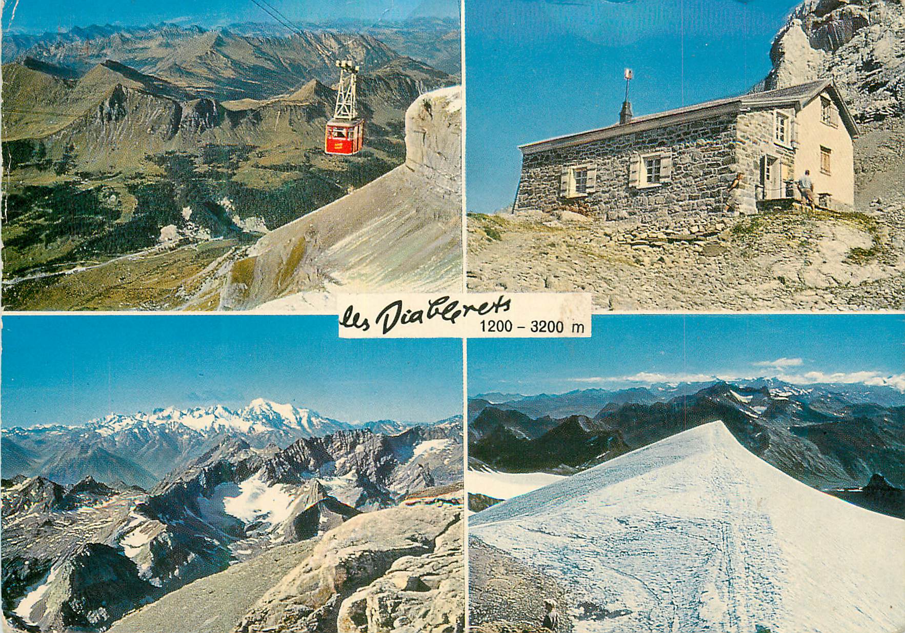 CPM Les Diablerets Perle des Alpes Vaudoises Telepherique du glacier 