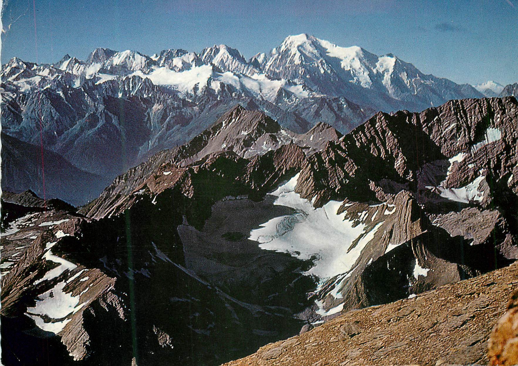 CPM Les Diablerets Perle des Alpes Vaudoises Le massif du Mont Blanc 
