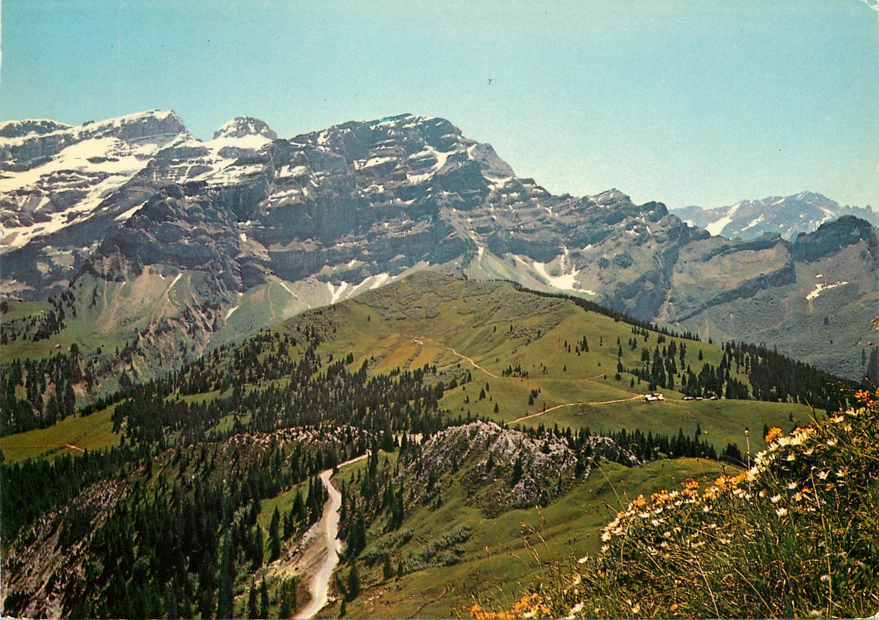 CPM Col de la Croix vue sur les Diablerets 