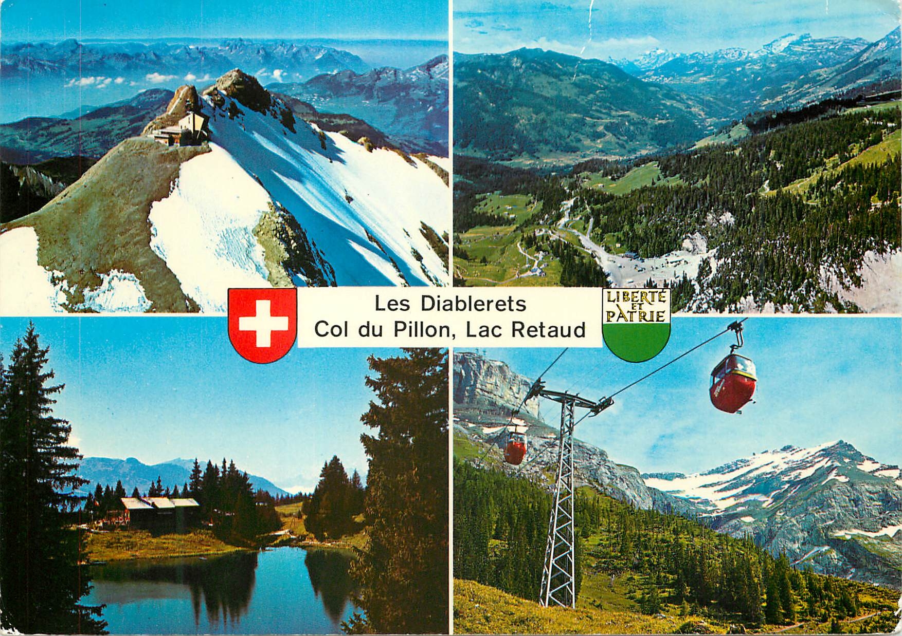 CPM Les Diablerets Col du Pillon Lac Retaud 