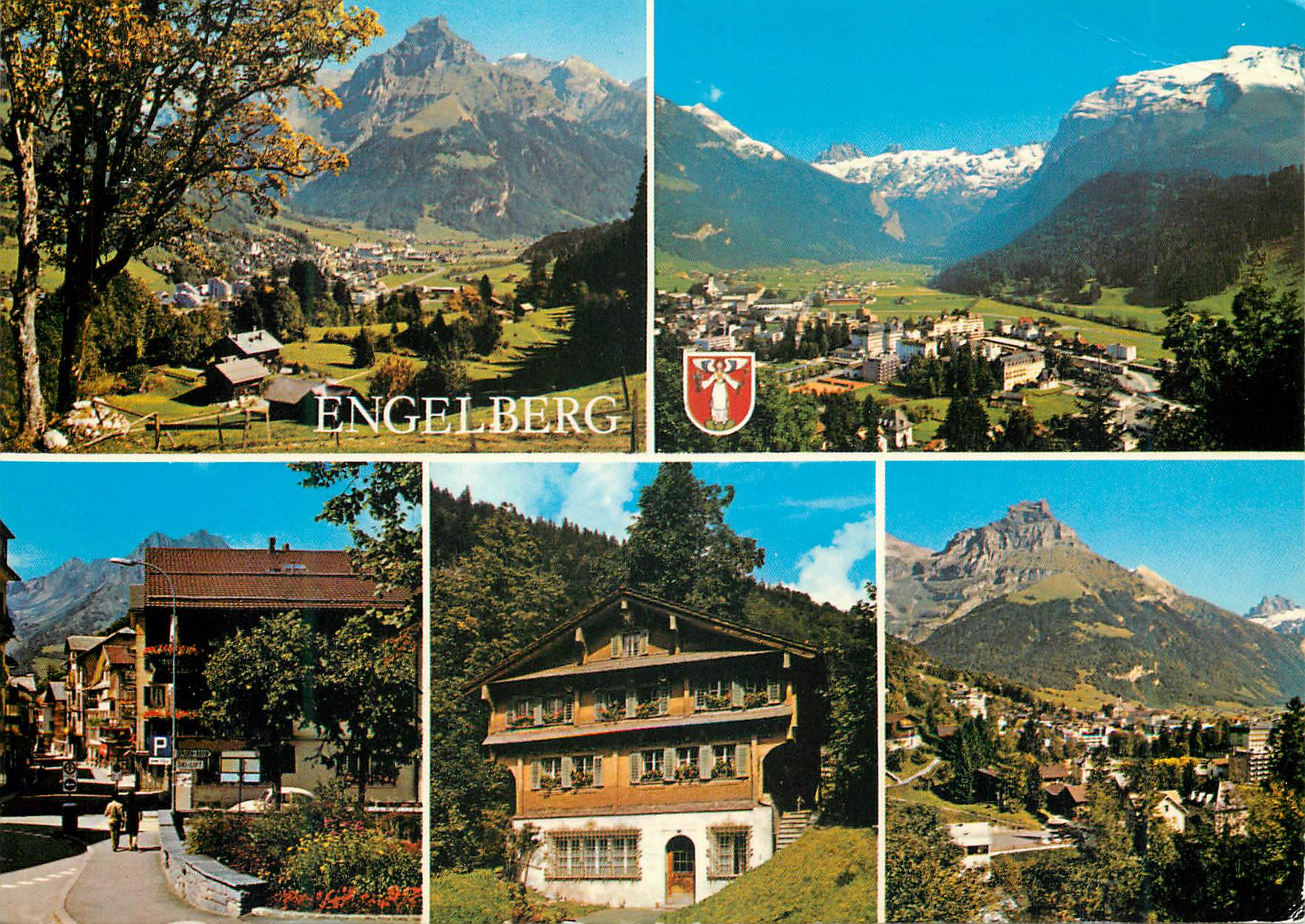 CPM Schweiz Engelberg Zentralschweiz Sommer und Winterkurort 