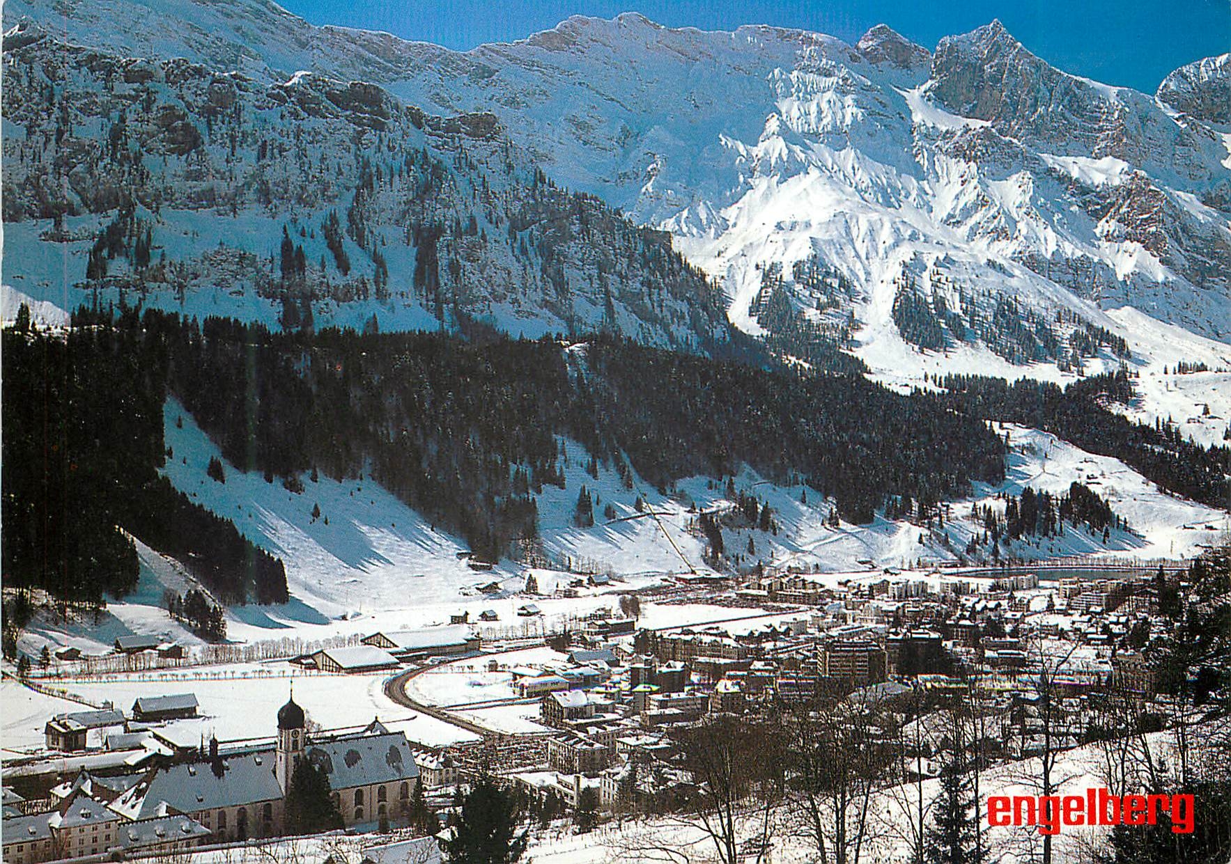 CPM Schweiz Engelberg Zentralschweiz Sommer und Winterkurort 