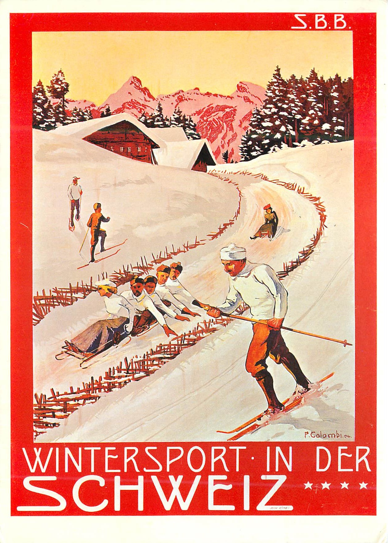 CPM Wintersport in der Schweiz Ski