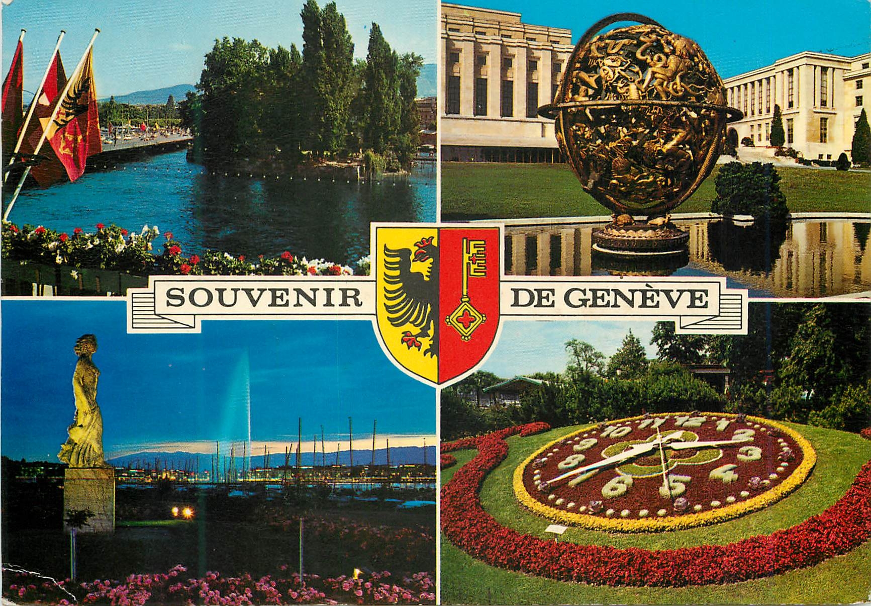 CPM Souvenir de Geneve 