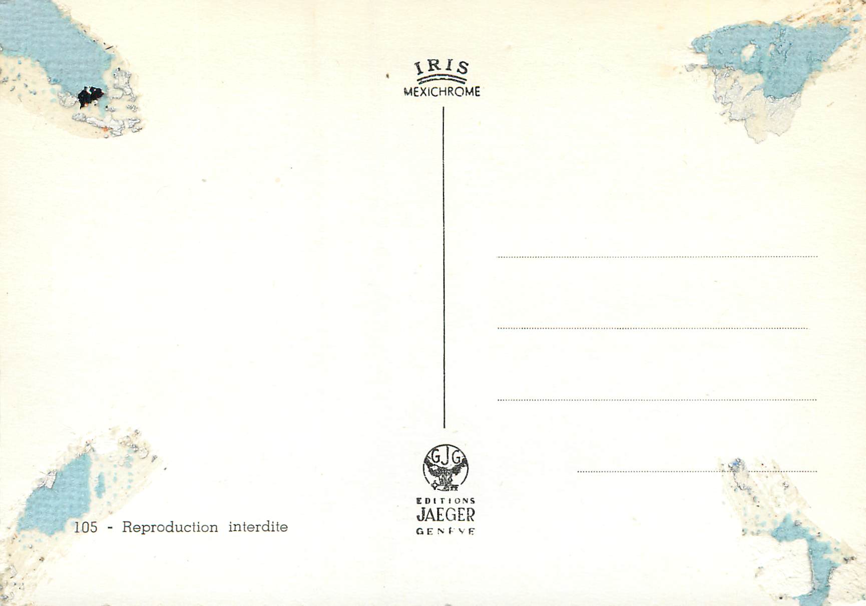 CPM Geneve  — Verso