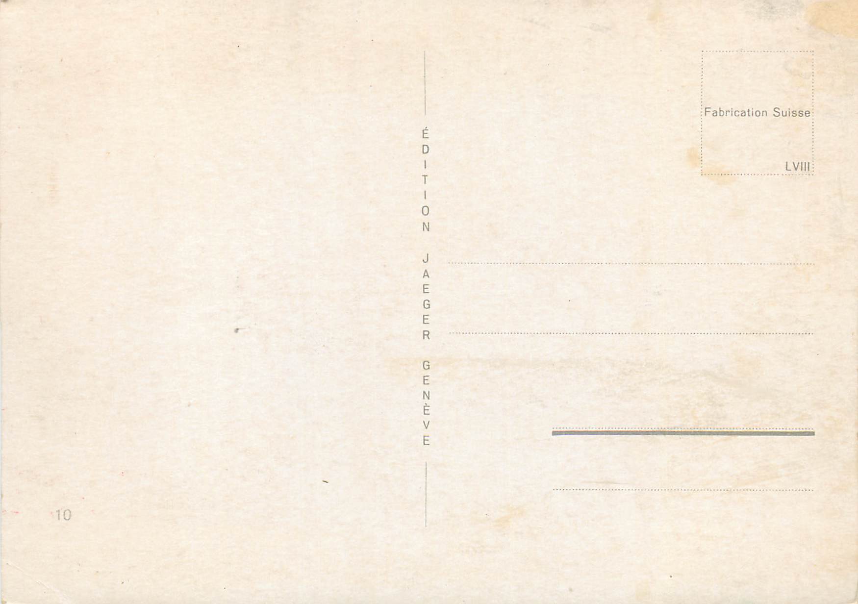 CPM Geneve  — Verso