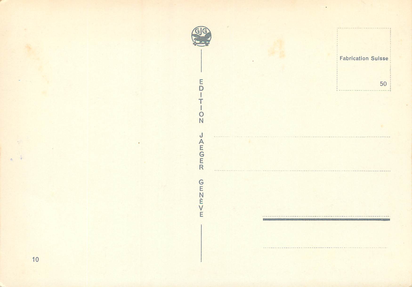 CPM Geneve  — Verso