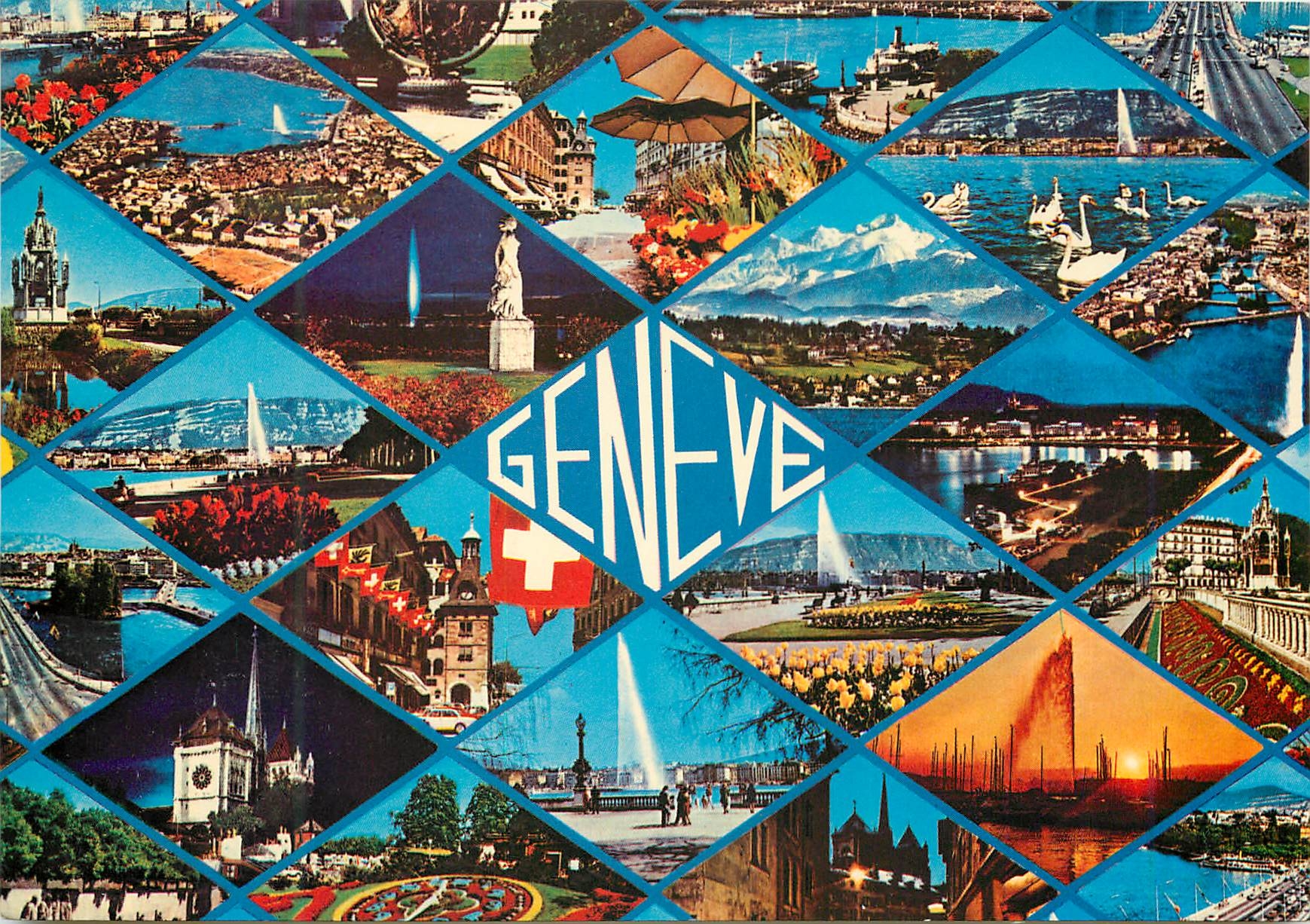 CPM Souvenir de Geneve 