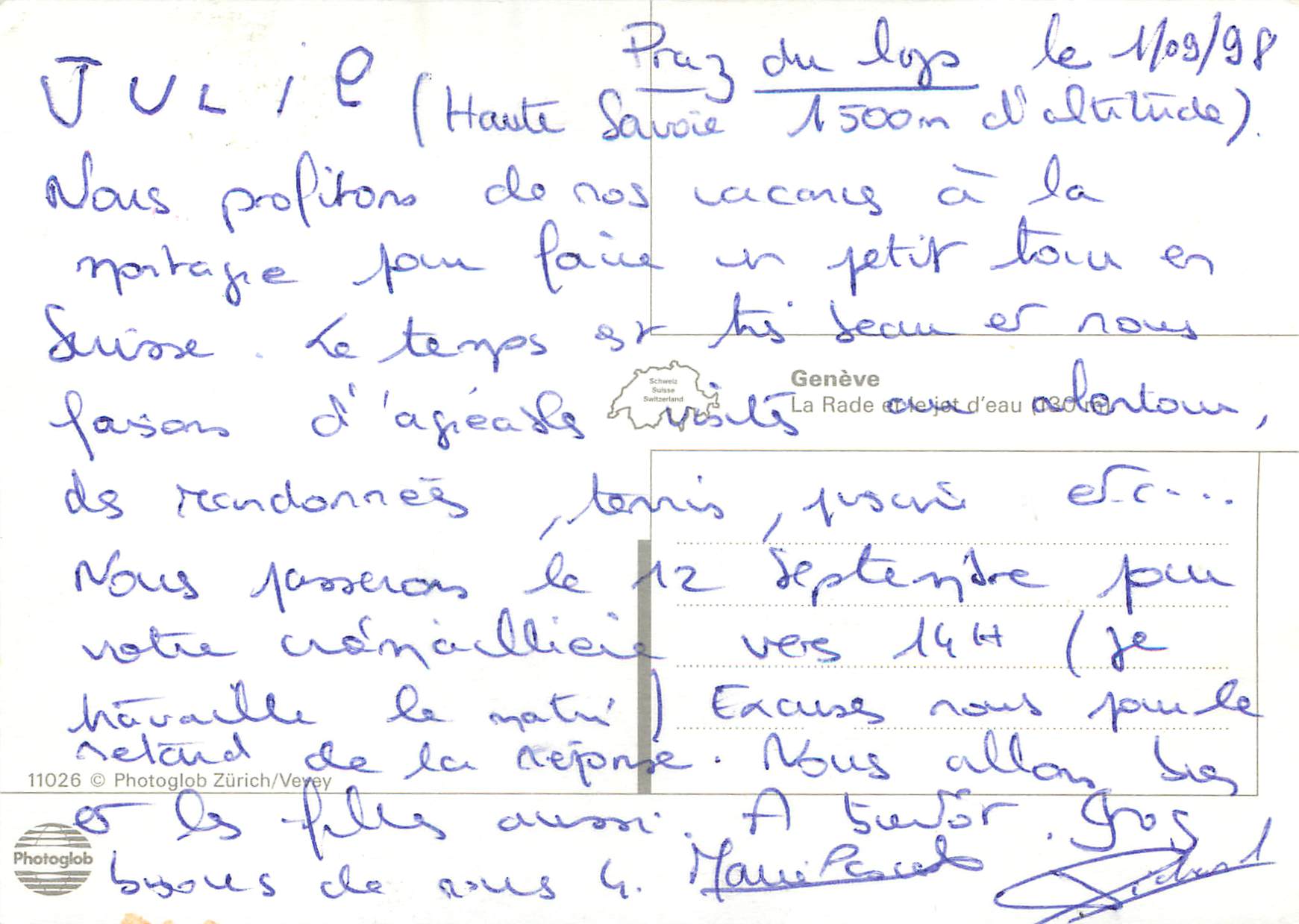 CPM Geneve  — Verso