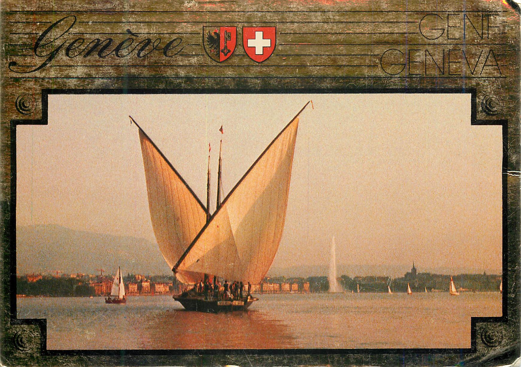 CPM Geneve Barque Neptune 