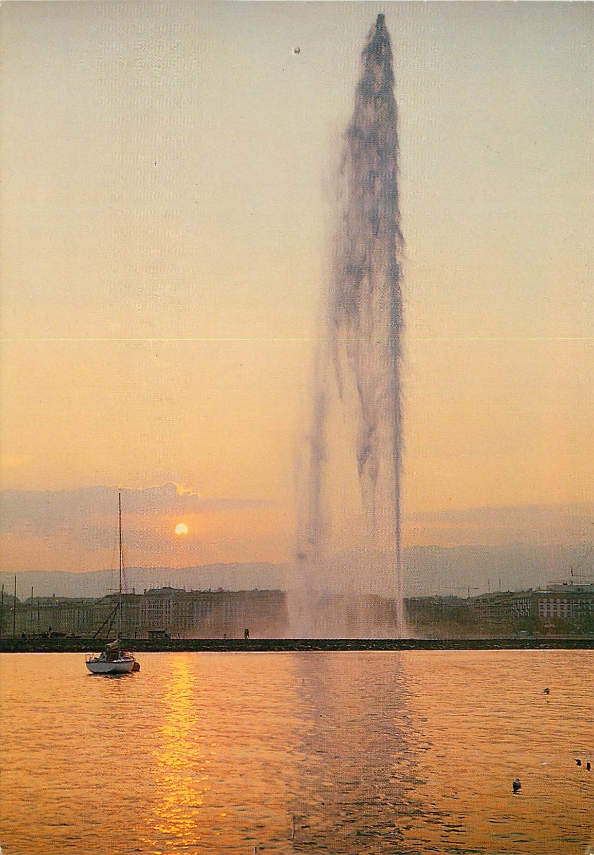 CPM Geneve Le jet d eau 