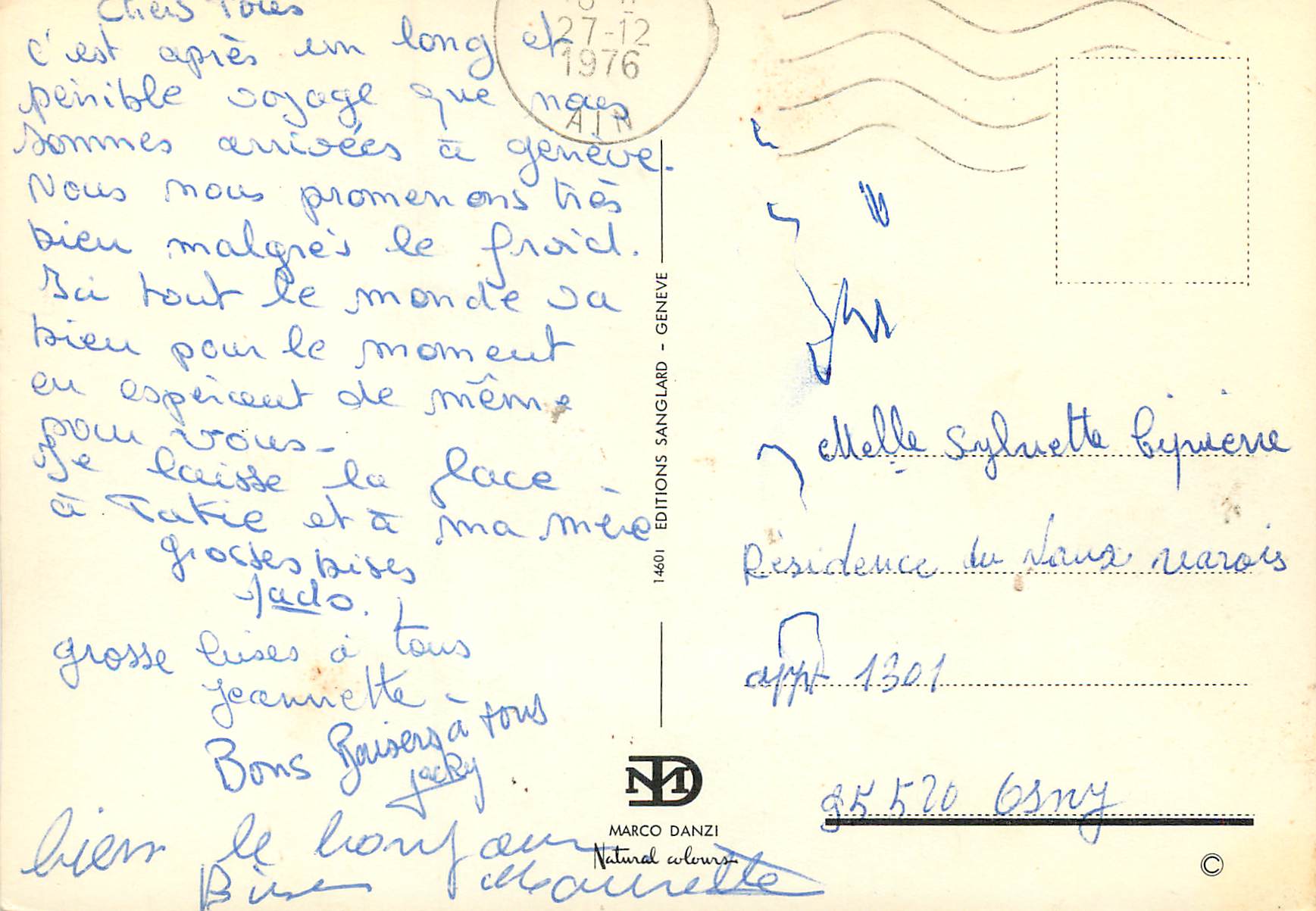 CPM Geneve  — Verso