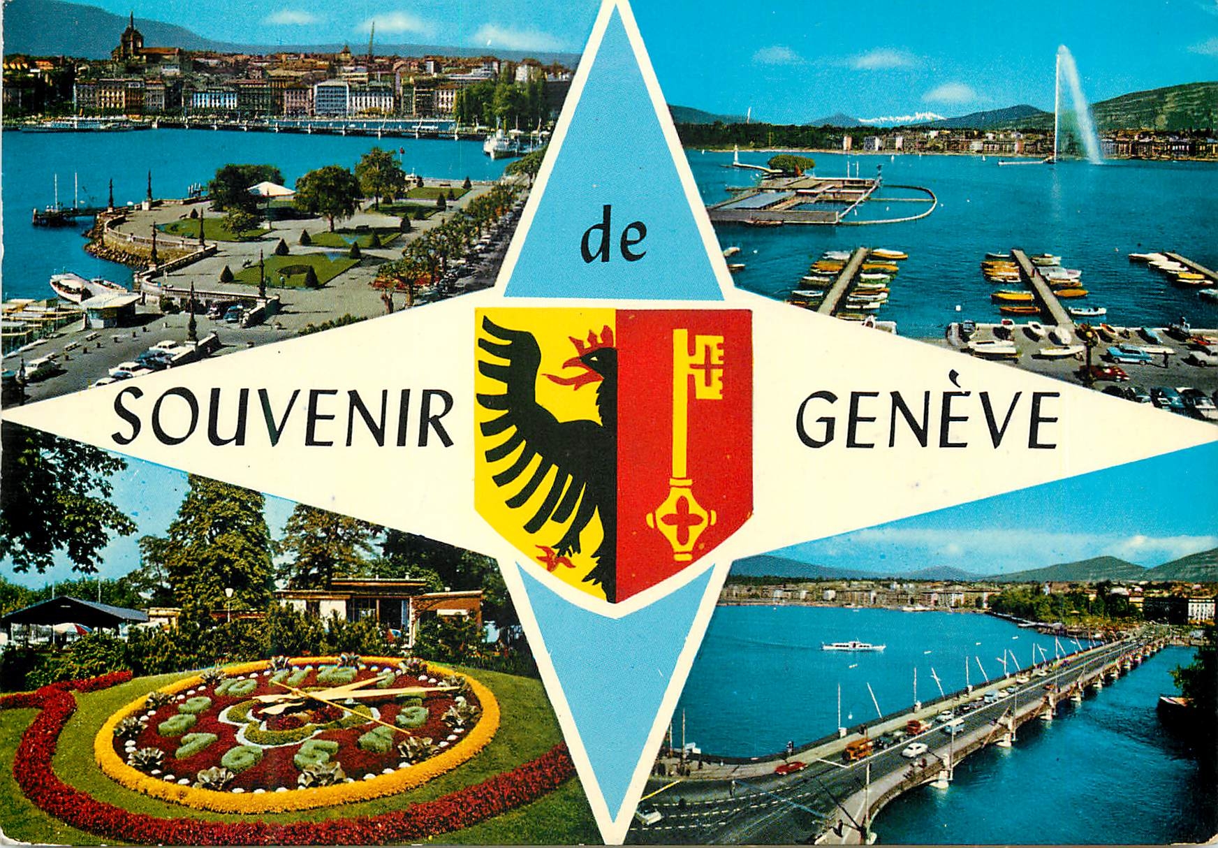 CPM Souvenir de Geneve 