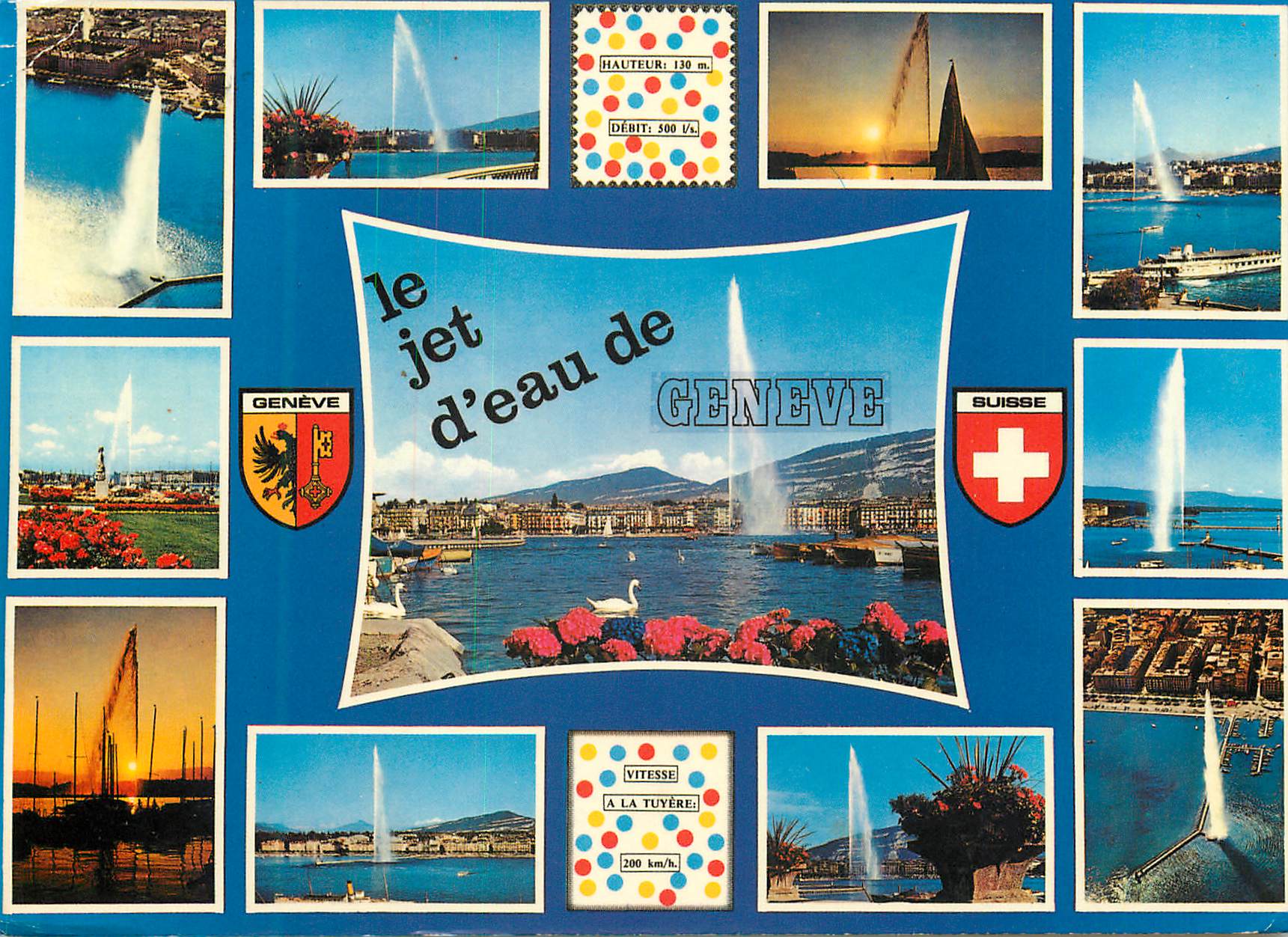 CPM Geneve Souvenir de Geneve 