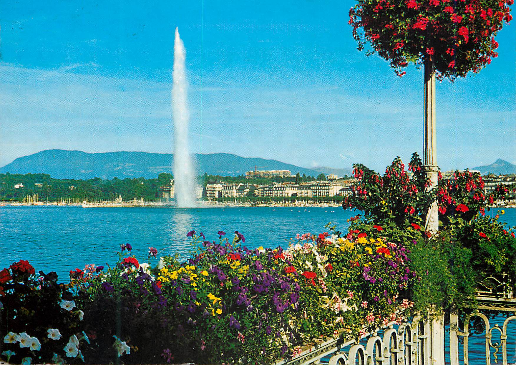 CPM Geneve Le jet d eau 