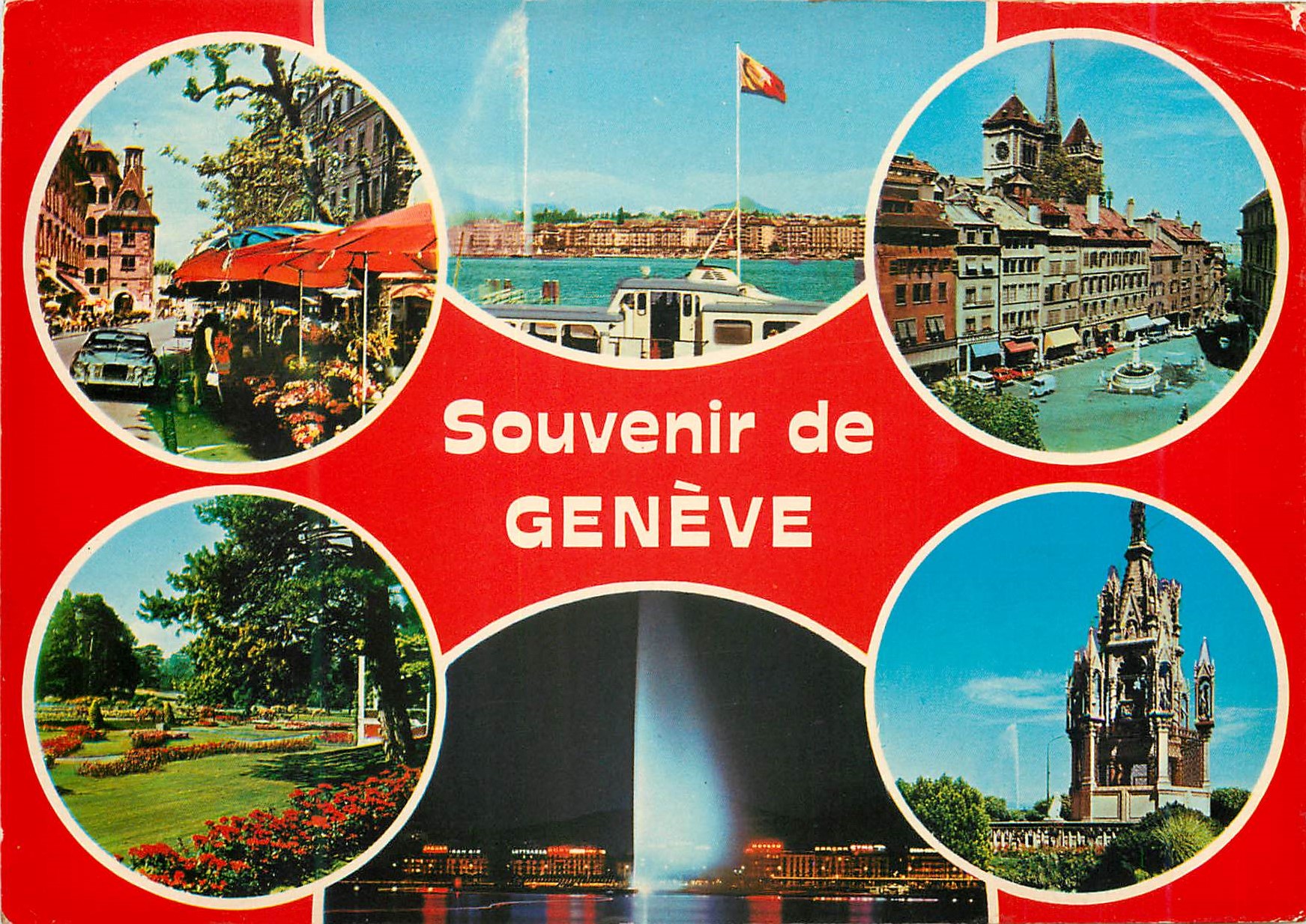 CPM Souvenir de Geneve 