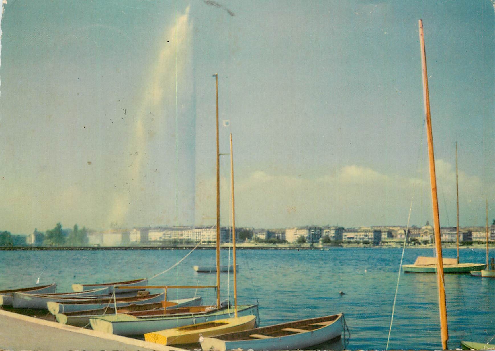CPM Geneve Le jet d eau 