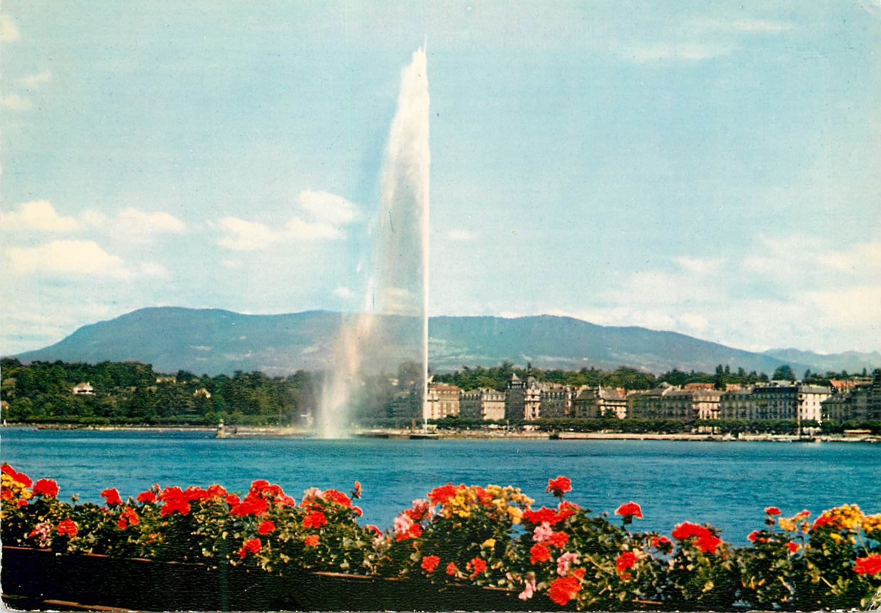CPM Geneve Le jet d eau 