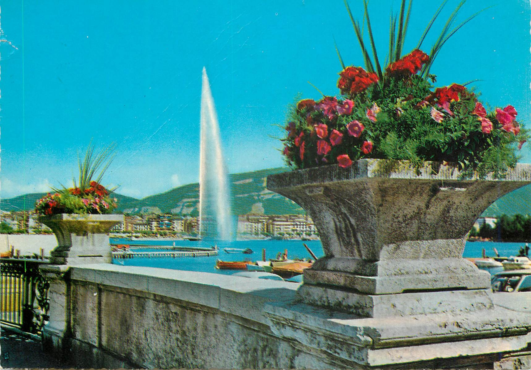CPM Geneve Le jet d eau 
