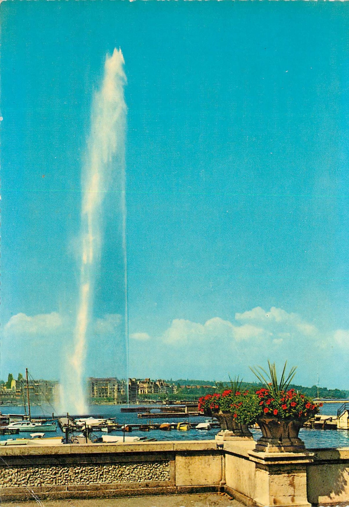 CPM Geneve Le Jet d Eau 