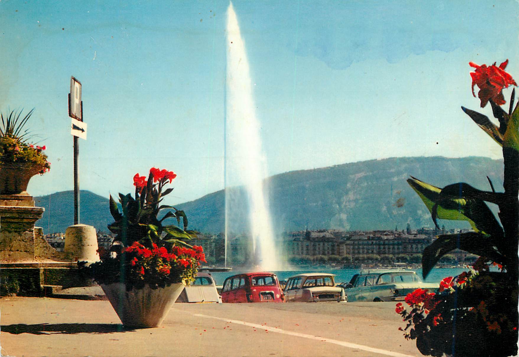CPM Geneve Le Jet d Eau 