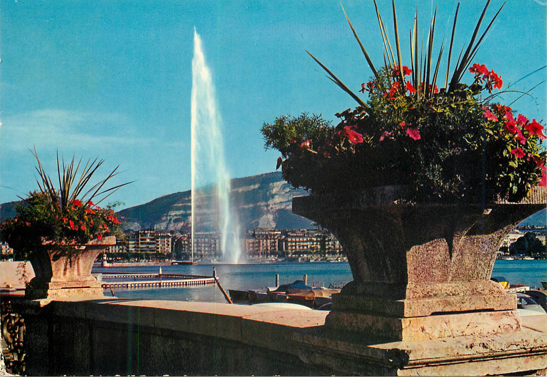 CPM Geneve Le Jet d Eau 