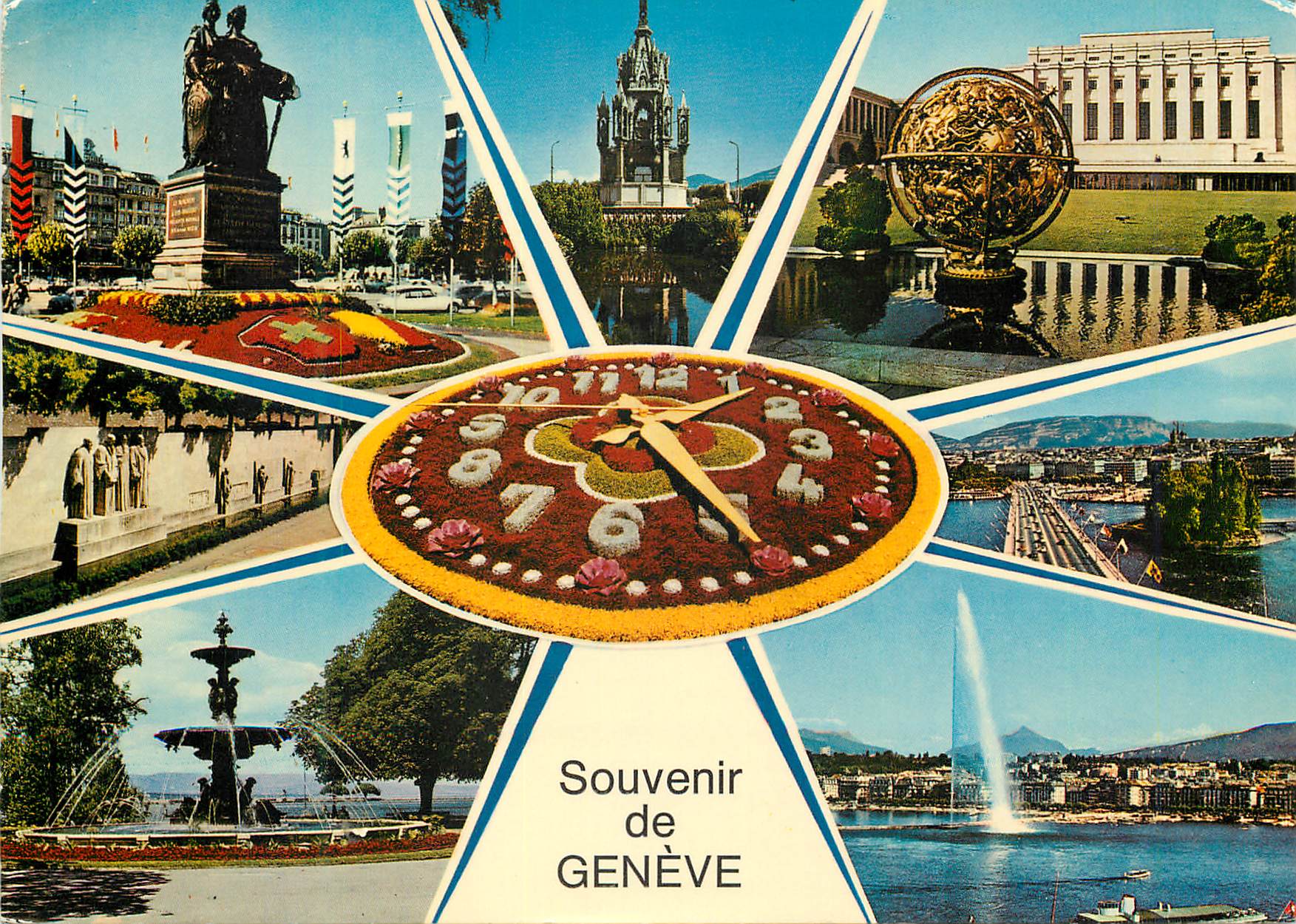 CPM Souvenir de Geneve 